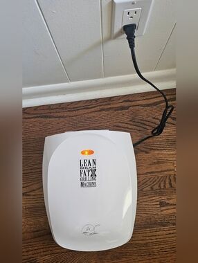 George Foreman GR26CB Family Size Plus Indoor White Electric Grill